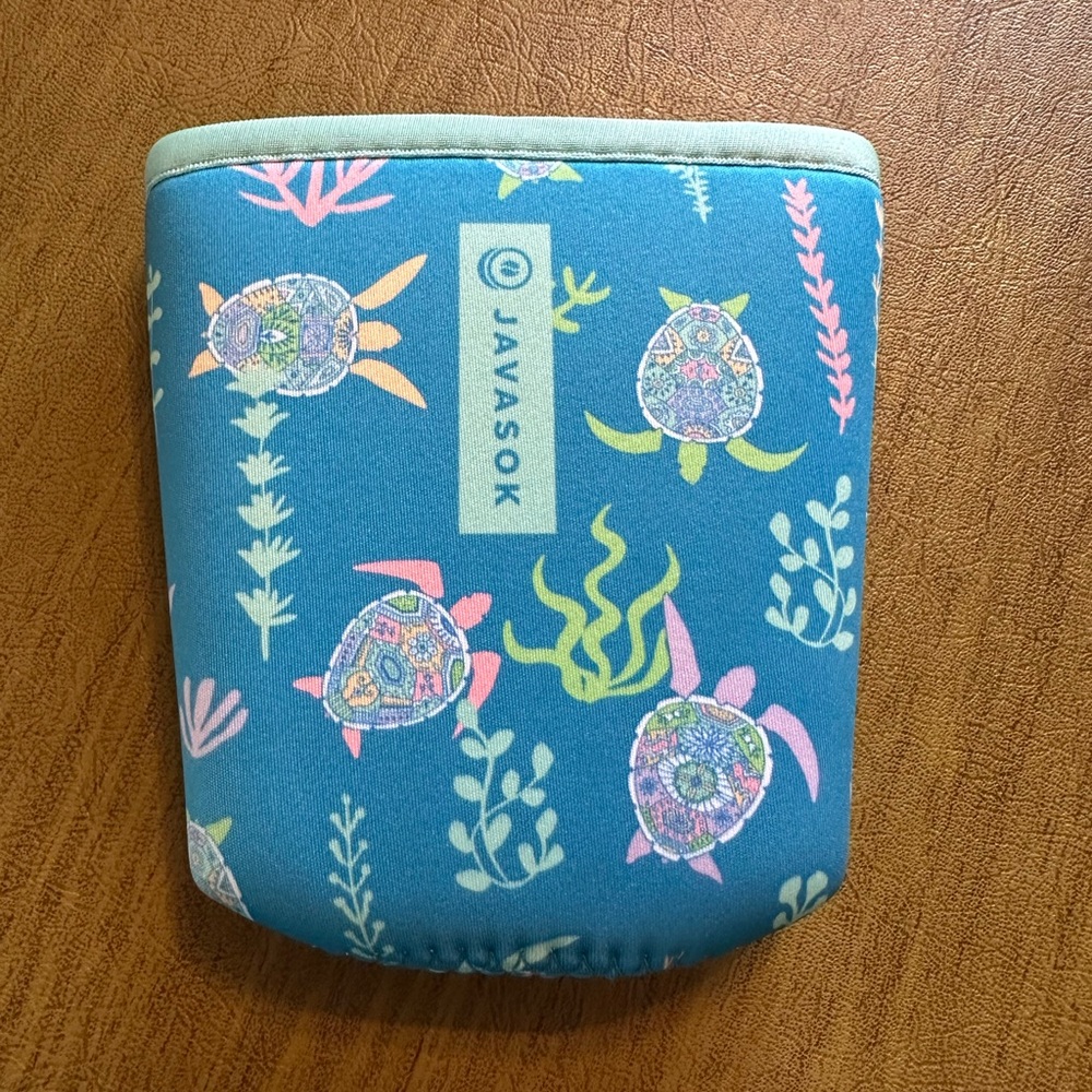 JavaSok Reusable Insulated Cold Beverage Sleeve.
